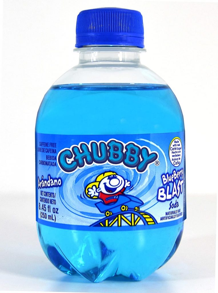 Chubby Blueberry Blast Soda 250ml Sunland Caribbean Foods