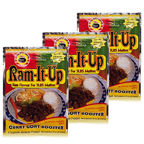 Stejl entanglement Beregn Spicy Hill Farms Ram-it-up Curry Goat Booster (3x20g) new | Sunland  Caribbean Foods